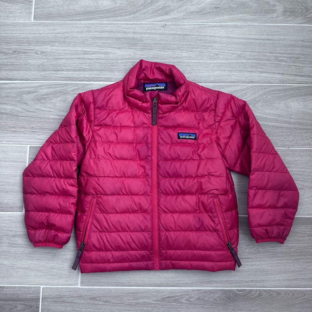 Patagonia Puffer Jacket / Coat Red 3T